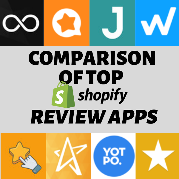 Comparison of Best Shopify Reviews Apps Ali Reviews Ali Express Reviews Loox - Photo Reviews Judge.me Product Reviews Stamped.io Reviews & UGCs Rivyo Product Review Reviews, Loyalty, Wishlist, + Yotpo: Product & Photo Reviews Product Reviews Shopify dropshipping