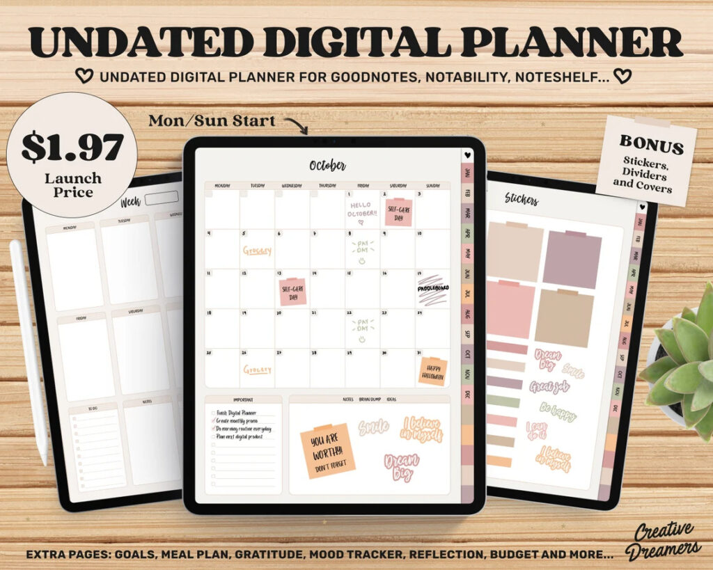 how to create a digital planner to sell on etsy 