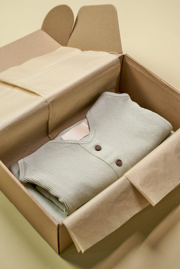 An apparel in a box for packaging