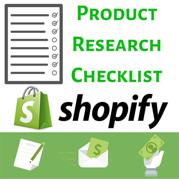 You are currently viewing Shopify Dropshipping Product Research Checklist