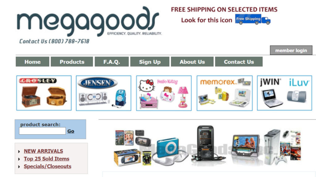 Dropshipping Suppliers USA megagoods american dropshipping suppliers