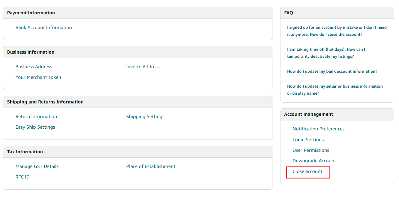 How to cancel Amazon Seller Account in 2022