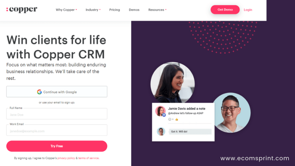 Copper-CRM-Top-7-CRM-Software-for-eCommerce-in-2022-ecomsprint
