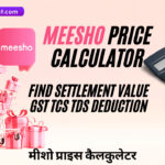 Meesho Price Calculator Ecomsprint | Calculate Settlement Value TCS TDS GST Input Credit