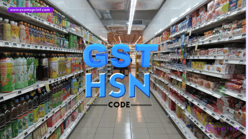 Product HSN code list with GST Rates 2023 - ECOMSPRINT-Dropshipping and ...