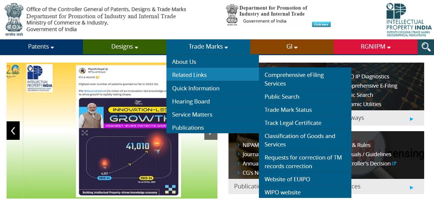 IPIndia Trademark Registration Online | Ebizfiling