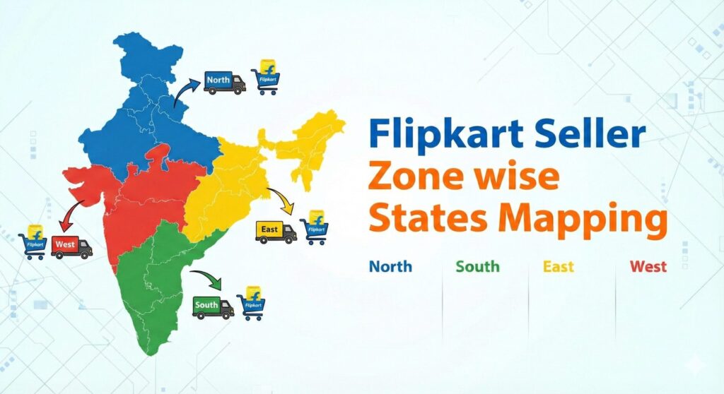 Flipkart Seller Zone wise States Mapping Flipkart Seller Zone wise States Mapping